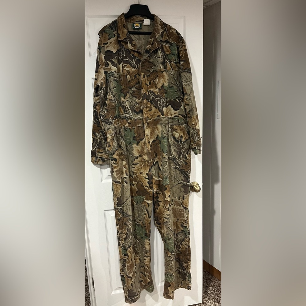 Cabela's men's coveralls camouflage 2XLT camo 2XL tall